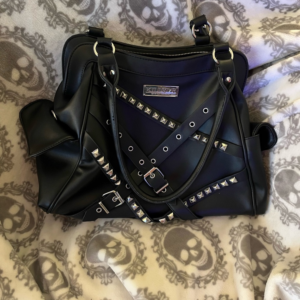 Killstar Goth Spike Shoulder bag.